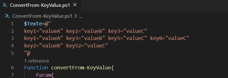 Key=Value en Regex